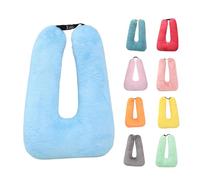 BOBORE Oreiller de voiture de voyage, oreiller de voiture de voyage pour enfants, oreiller de voiture pour dormir, coussin de soutien de la tête et du corps, oreiller en forme de U pour les voyages,