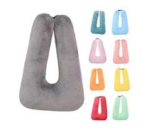 BOBORE Oreiller de voiture de voyage, oreiller de voiture de voyage pour enfants, oreiller de voiture pour dormir, coussin de soutien de la tête et du corps, oreiller en forme de U pour les voyages,