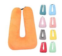 BOBORE Oreiller de voiture de voyage, oreiller de voiture de voyage pour enfants, oreiller de voiture pour dormir, coussin de soutien de la tête et du corps, oreiller en forme de U pour les voyages,