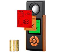 BOBOVAV Luxmètre Numérique Testeur 0-200 000Lux avec Écran LCD Rétroéclairé | Précision ±3%,Max/Min,HOLD,Double Unité Lux/Pieds,Mesureur de Lumière pour Plantes,Phares de Voiture,LED Maison et Bureau