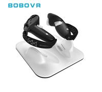 BOBOVR CD3 Station de Charge et Housse de Protection pour Manettes Meta Quest 3 & 3S