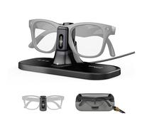 BOBOVR CG2 Station de Charge Compatible avec Ray-Ban Meta (Wayfarer/Headliner/Skyler) Oakley HSTN-Magnétique de Bureau Clip Batterie Portable,Chargeur pour Lunettes Intelligentes avec étui De Voyage