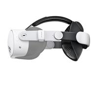 BOBOVR E3 Sangle de Tête, Compatible avec Meta Quest 3/Quest 3S Accessoire,Système d'équilibrage arrière, Bloc de Poids réglable de 70g