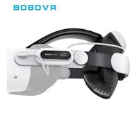BOBOVR E3pro Bandeau Batterie Autonomie prolongée Ergonomie ajustable Port audio 3,5 mm intégré Compatibilité Meta Quest 3/3S