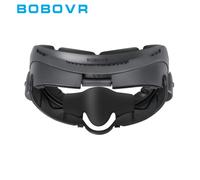 BOBOVR F3 Interface faciale Compatible avec Quest 3 Face Cover Pad avec Ventilation à 3 canaux Accessoires FOV VR réglables noir