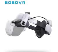 BOBOVR M3pro Bandeau Poids ultra-léger Batterie magnétique Confort optimisé Compatibilité Meta Quest 3/3S