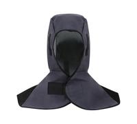 BOBOZHONG Capuche de Soudure,Masque de Soudure pour Soudeurs,Protection de La Tête et du Cou,pour Hommes et Femmes (Gris)