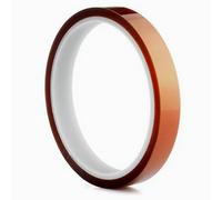 BOBOZHONG Cinta Kapton Haute Température 10mm x 33m - Résiste à 300°C, Ruban Haute Température - pour Soudure, Imprimantes 3D, Circuits Électroniques - Cinta Polyimide Thermorésistante (1 Rouleau)