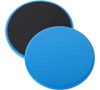 BOBOZHONG Core Sliders,disques de Glisse à Double Face Curseur d'exercice Core Sliders Disque de Fitness pour Gym Entraînement Domicile (Bleu)