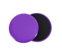 BOBOZHONG Core Sliders,disques de Glisse à Double Face Curseur d'exercice Core Sliders Disque de Fitness pour Gym Entraînement Domicile (Pourpre)