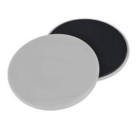 BOBOZHONG Core Sliders,disques de Glisse à Double Face Curseur d'exercice Core Sliders Disque de Fitness pour Gym Entraînement Domicile (Gris)