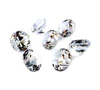 BOBOZHONG Diamant en Verre en Cristal,30 Transparent Brillant Diamants Morceaux de décoration Diamants clairs en Verre Cristal Diamant Diamant décoratif pour Les décorations de prière de Mariage