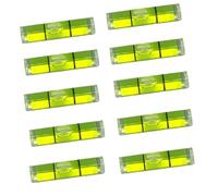BOBOZHONG Nivelles tubulaires,10 pièces Mini Niveau à Bulle,Mini Niveaux à Bulle de précision,Accessoire pour Camping Cars Ou Caravanes,pour Caravane,caméra,Bricolage,8x35mm