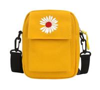 BOBOZHONG Sac à Bandoulière Femme Petit Sac Téléphone Portable Mode Fille Pochette Mini Sac à Main pour Téléphone Portable Sacs à Main Sacs Bandoulière (Jaune)