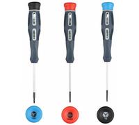 BOBOZHONG TriWing Cross Wing Précision Tournevis,Lot de 3 Y0 Y00 PH00 Tri Wing Cross Wing Tournevis Tournevis Pprécision Soft Grip