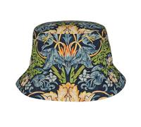 Bobs Fleur Voleuse De Fraises De William Morris Mode Chapeaux De Visière Anti-UV Chapeau De Plage pour Jardinier Femme Homme
