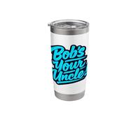 Bob's Your Oncle Easy Fix It Handyman Gobelet isotherme en acier inoxydable double paroi