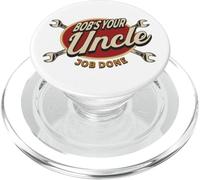 Bob's Your Uncle Fix It Mechanic Humour PopSockets PopGrip pour MagSafe