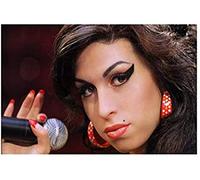 BOBSLA Poster Amy Winehouse Musique Chanteur Affiche Photo Portrait Photos Mur Art Toile Peinture Affiches Et Impressions Décor À La Maison 50X70Cm Pas De Cadre
