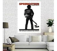 BOBSLA Poster Bruce Springsteen Rock Chanteur Étoile Affiche Portrait Affiches Et Impressions Toile Peinture Art Mur Décor À La Maison 50X70Cm Pas De Cadre