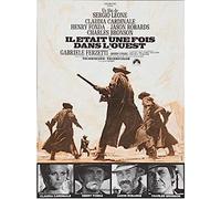 BOBSLA Poster Il Était Une Fois Dans L'Ouest Affiche De Film Vintage Toile Peinture Mur Art Décor À La Maison 50X70Cm Pas De Cadre