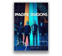 BOBSLA Poster Imaginez Dragons Musique Groupe Affiche Photo Portrait Photos Mur Art Toile Peinture Affiches Et Impressions Décor À La Maison 50X70Cm Pas De Cadre