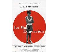 BOBSLA Poster La Mala Educacion Pedro Almodovar Espagne Film Affiche Mur Art Toile Peinture Décor À La Maison 50X70Cm Pas De Cadre