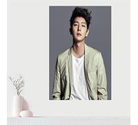 BOBSLA Poster Lee Joon Gi Acteur Étoile Affiche Portrait Photos Affiches Et Impressions Art Mur Toile Peinture Décor À La Maison 50X70Cm Pas De Cadre