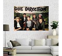 BOBSLA Poster One Direction Musique Garçon Groupe Affiche Portrait Photos Affiches Et Impressions Toile Peinture Art Mur Décor À La Maison 50X70Cm Pas De Cadre