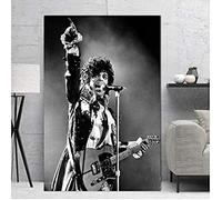 BOBSLA Poster Prince Rogers Nelson Musique Chanteur Pop Star Affiche Portrait Photos Peinture Mur Art Décor À La Maison 50X70Cm Pas De Cadre