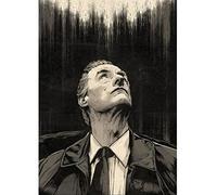 BOBSLA Poster Twin Peaks Affiche Vintage Tv Affiche Toile Peinture Décor Art Affiches Et Impressions Décor À La Maison 50X70Cm Pas De Cadre