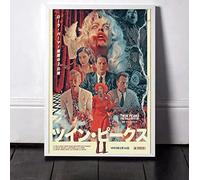 BOBSLA Poster Twin Peaks Affiche Vintage Tv Affiche Toile Peinture Décor Art Affiches Et Impressions Décor À La Maison 50X70Cm Pas De Cadre