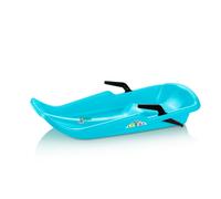 Bobsleigh - BLEU CLAIR - Avec câble de traction et frein - Idéal pour dévaler la piste de luge à toute vitesse !