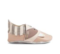 Bobux Chaussons Souples Rickie Respectueux (Perle + Beige, Pointure EU, Bébé, Âge (plage), Moyen, 3 mois, 9 mois)