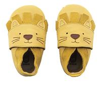 Bobux | Chaussures Bébé | Premiers Marcheurs | Lion Érable | 9-15 Mois | Cuir | Suède | Antidérapant | Plat | Unisex | 15-20 EU | Medium | Mariage