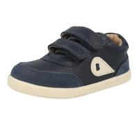 Bobux i-Walk Champ Baskets en cuir et daim avec sangles réglables pour enfants Bleu marine, bleu marine, 24 EU