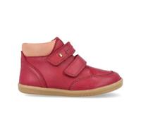Bobux I-Walk Timber Bottes en cuir avec bande auto-adhésive et fermeture à cordon élastique, Couleur canneberge, 23 EU