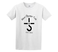 BOC Blue Oyster Cult Rock Band Legend Men's T-Shirt Unisex White Men Tees 3XL