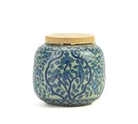 BOC Dessiné en Céramique Vintage De Style Chinois, Bocaux De Rangement De Cuisine, Petit Bocal De Rangement en Céramique pour Le Thé, 200 ML/7 Oz,D