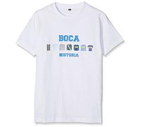 Boca Juniors Historia T-Shirt Blanc FR: XL (Taille Fabricant: XL)