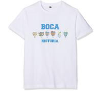 Boca Juniors Historia T-Shirt Blanc FR: XXL (Taille Fabricant: XXL)