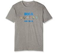 Boca Juniors Historia T-Shirt Gris FR: XL (Taille Fabricant: XL)