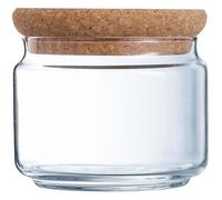 Bocal 0.5L avec couvercle liège - Pure Jar Cork - Luminarc Transparent