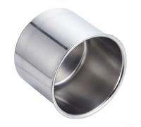 Bocal à assaisonnement magnétique en acier inoxydable pour le rangement de la cuisine et le bac à battre les œufs, convient pour glutamate monosodique et chili, couvercle simple ou bocal (22 cm (05