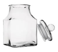 Bocal à Biscuits Carré en Verre 2,9 Litres - Olympia, White.