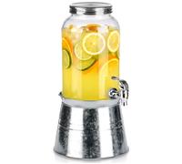 Bocal à boissons - Vilde - Distributeur avec robinet - 22 5 x 15 x 25 cm - Transparent