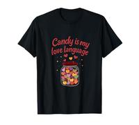 Bocal à Bonbons Effrayant - Candy is My Love Language T-Shirt