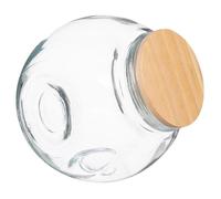Bocal à Bonbons en Verre ""Bois"" 2,1L Transparent