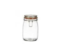 Bocal à conserves à clip en verre - Vogue 1 L - Verre Multicolore G