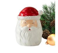 Bocal À Cookies De Noël Conteneur décoratif multifonction en résine avec | Bocal De Rangement En Résine Pour Noël Pour Garçons Filles Anniversaire Équipe Scolaire Saison Des Fêtes B